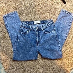 Abercrombie & Fitch | Curve Love Blue Denim Mom Jean | Size 4R